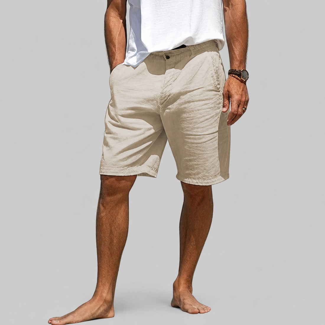 Andrés | Shorts para Playa Hombre de Corte Recto