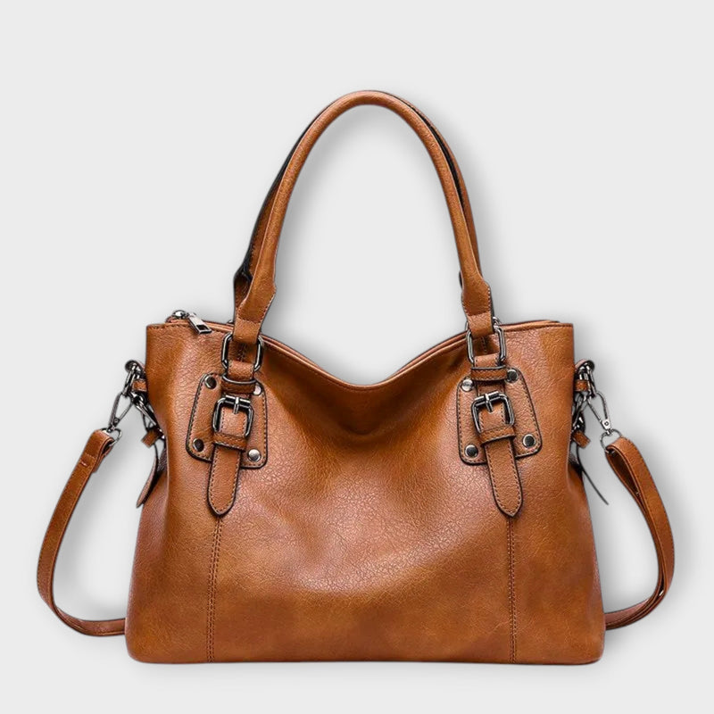 Catalina | Bolsas de Mano para Mujer Estructurada — Café