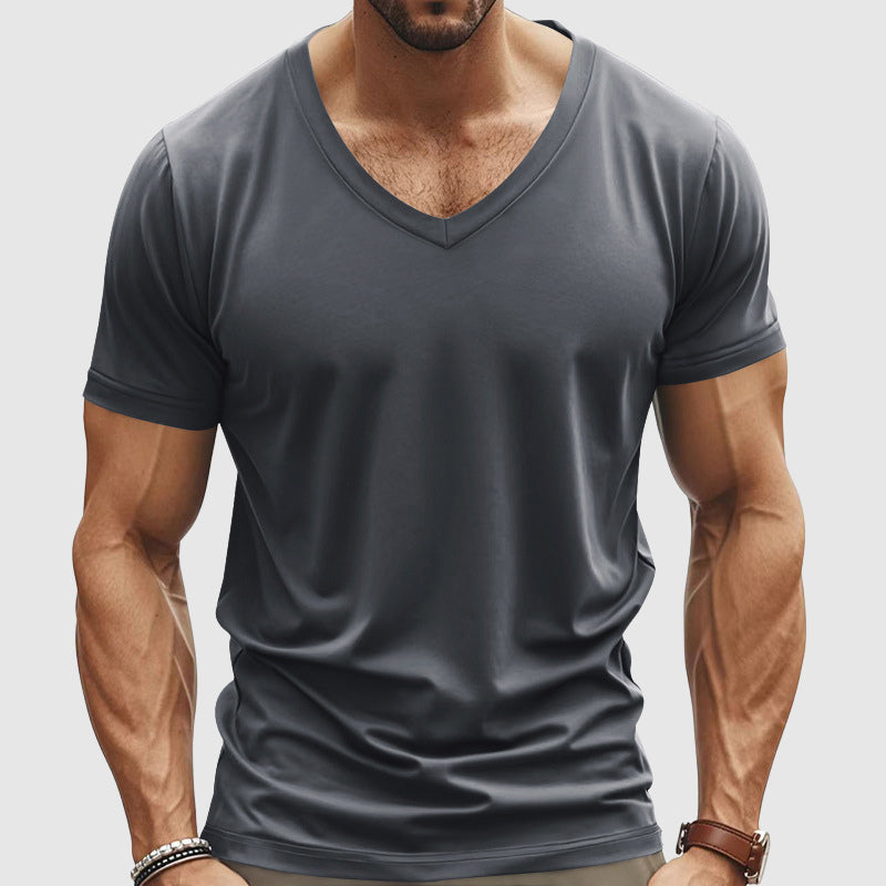 Gael | Playera Cuello V Clásica de Silueta Regular