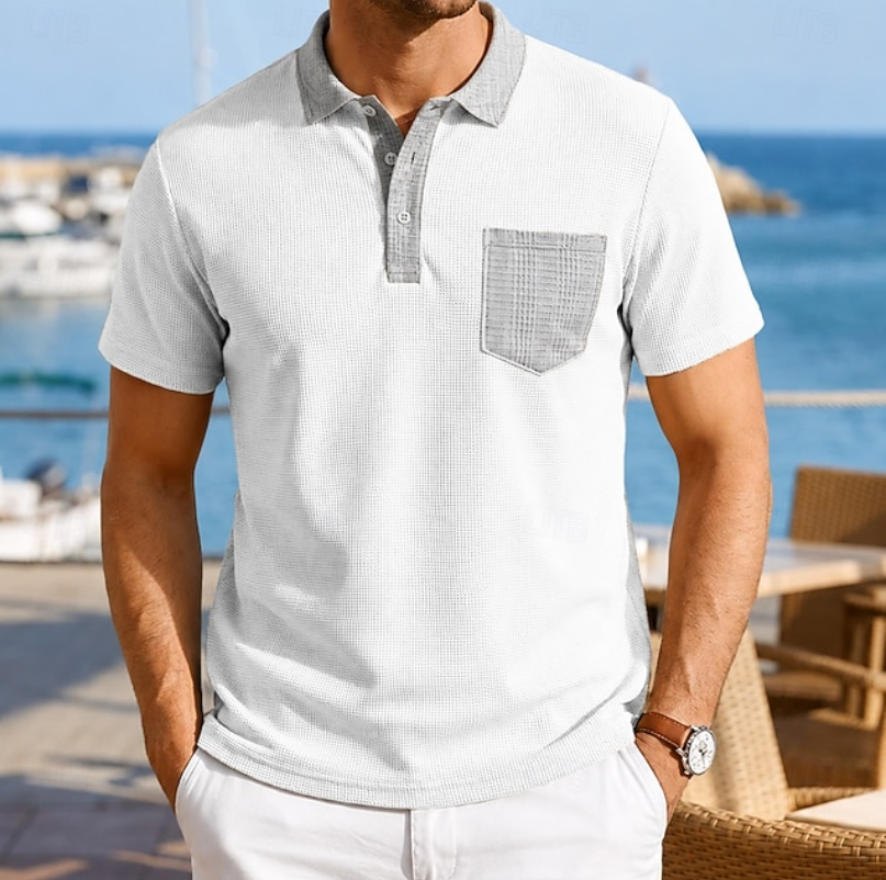 Joaquín | Camisas Tipo Polo para Hombre con Bolsillo