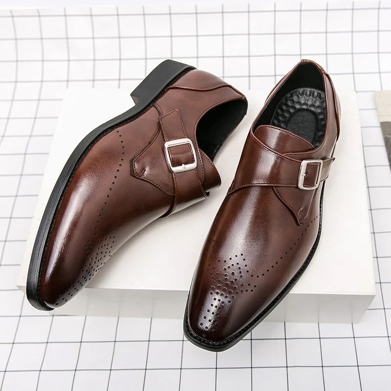 Joaquín | Zapatos de Vestir Hombre con Hebilla