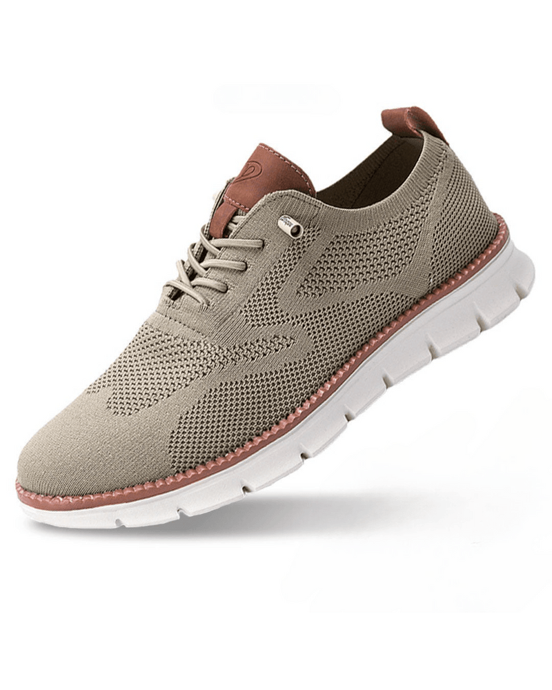 Mateo | Tenis Casuales Hombre Ligeros y Transpirables — Beige