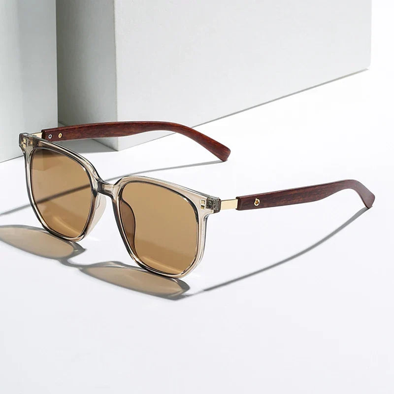 Paloma | Lentes de Sol para Mujer Retro Oversized — Light brown