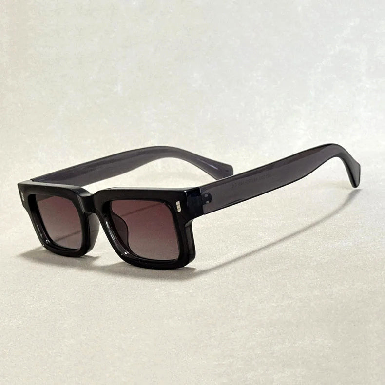 Rosalía | Lentes de Sol para Mujer Retro Rectangulares — Café