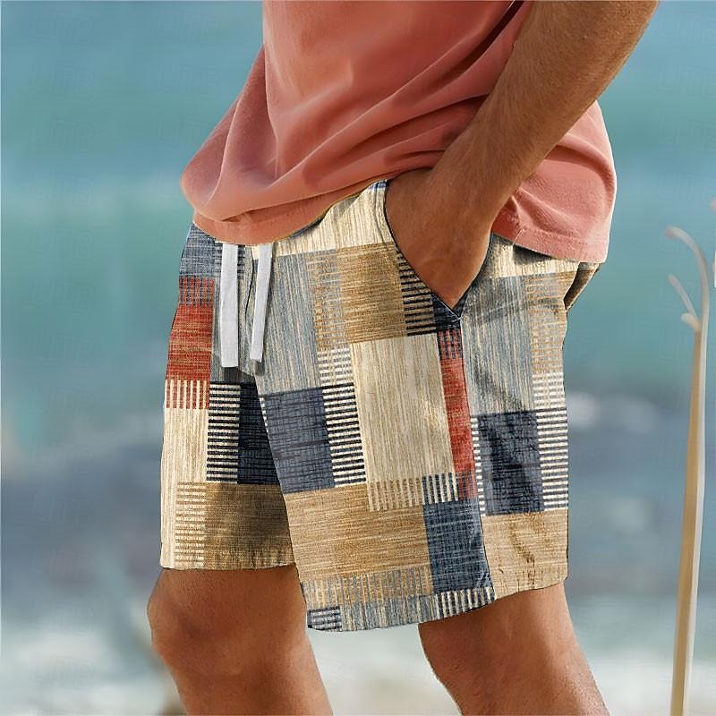 Santiago | Shorts de Traje de Baño con Estampado