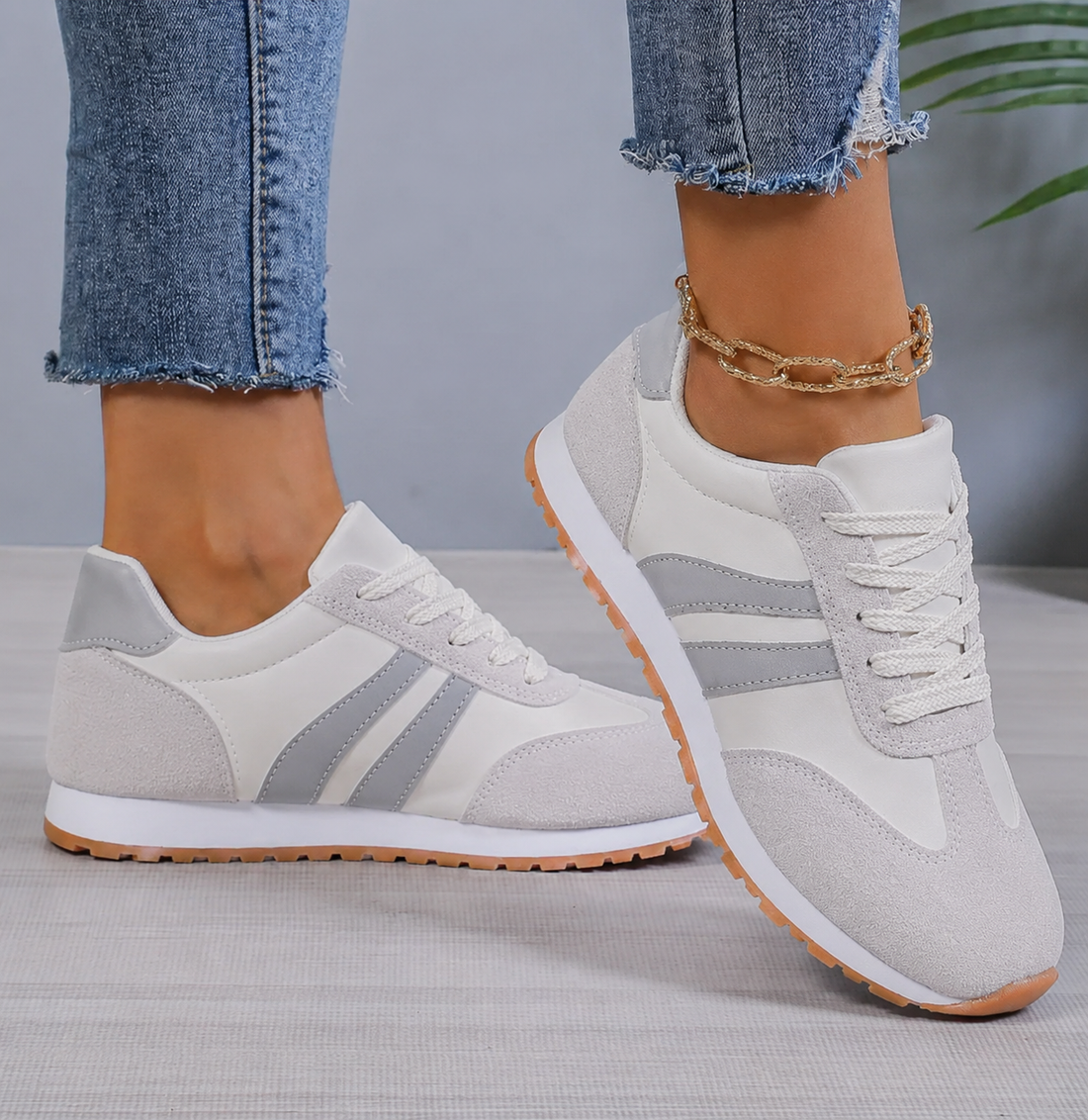 Valentina | Tenis Cómodos para Mujer Retro con Agujetas